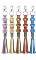 Daisy Tassel Keychain